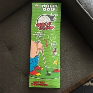 NIB Toilet Golf Club Set